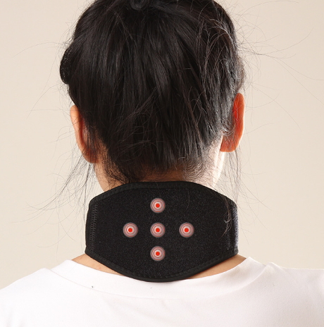 Self-Heating Neck Warmer with Magnetic Strap (One Piece)