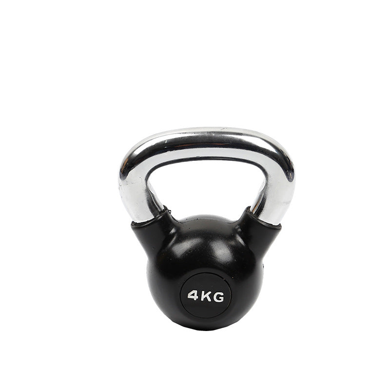 Black Coated Kettlebell 4/8/10/16/24KG for Home Gym