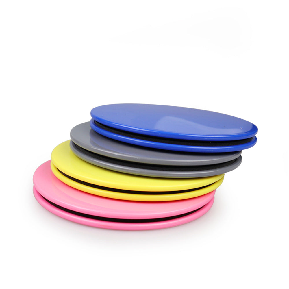 2 Yoga Sliders for Core Muscle Training Equipment