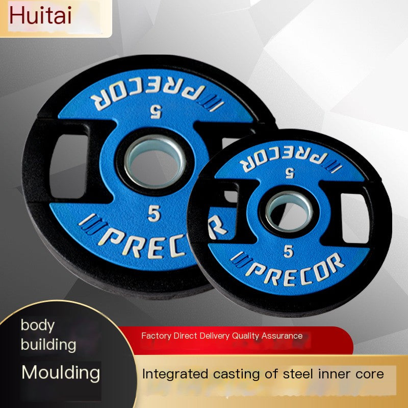 Eco-Friendly Rubber-Coated Weight Plates for Training