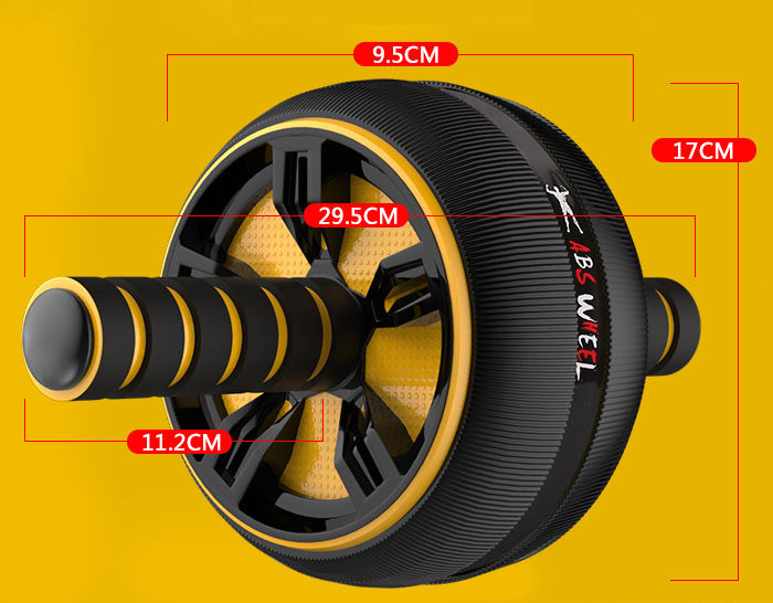 Ab Roller for Men's Core Strength Training Equipment