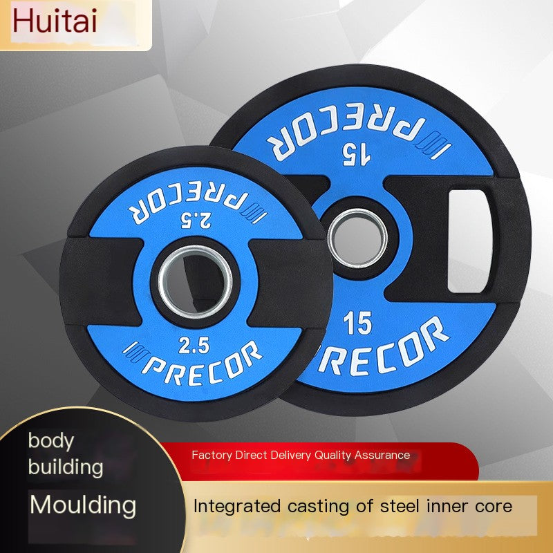 Eco-Friendly Rubber-Coated Weight Plates for Training